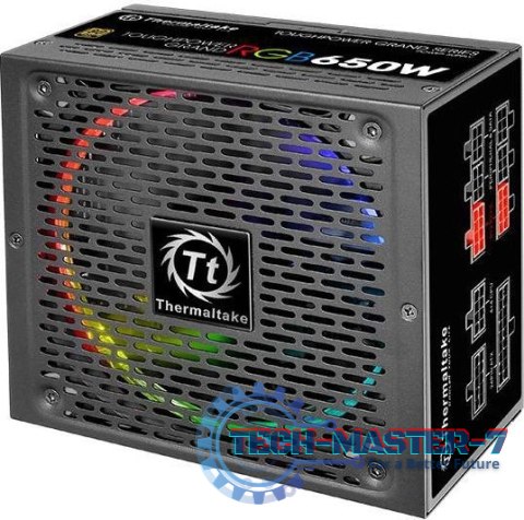Zasilacz modularny Toughpower Grand RGB 650W (80+ Gold, 4xPEG, 140mm) Zasilacz modularny Toughpower Grand RGB 650W (80+ Gold, 4xPEG, 140mm)