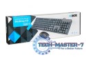 Zestaw klawiatura + mysz IBOX IKMS606 (USB 2.0; (US); czarna, optyczna; 800 DPI)