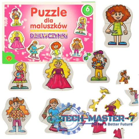 ALEXANDER Puzzle dla maluszków - dziewczynki 2+ ALEXANDER Puzzle dla maluszków - dziewczynki 2+