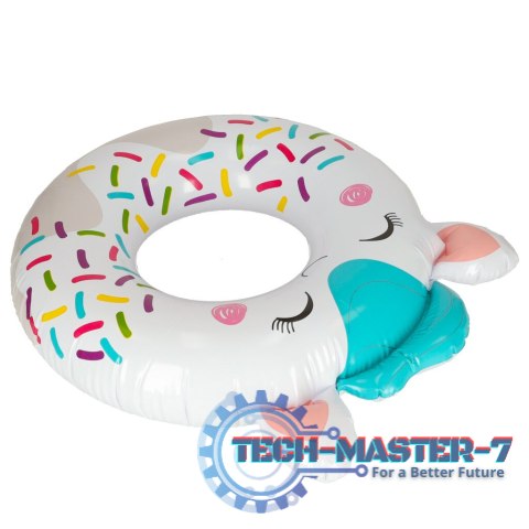 INTEX 59266 Kółko do pływania koło dmuchane ponton plażowy jednorożec max 40kg INTEX 59266 Kółko do pływania koło dmuchane ponton plażowy jednorożec max 40kg