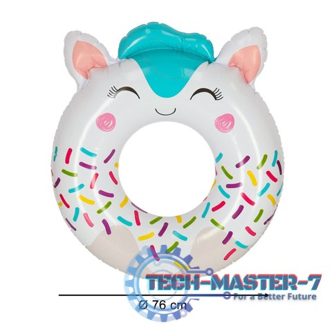 INTEX 59266 Kółko do pływania koło dmuchane ponton plażowy jednorożec max 40kg INTEX 59266 Kółko do pływania koło dmuchane ponton plażowy jednorożec max 40kg