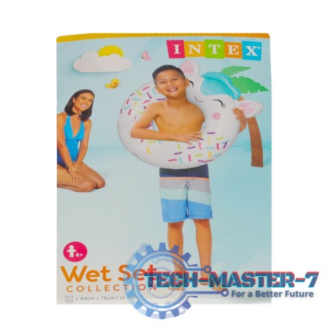 INTEX 59266 Kółko do pływania koło dmuchane ponton plażowy jednorożec max 40kg INTEX 59266 Kółko do pływania koło dmuchane ponton plażowy jednorożec max 40kg