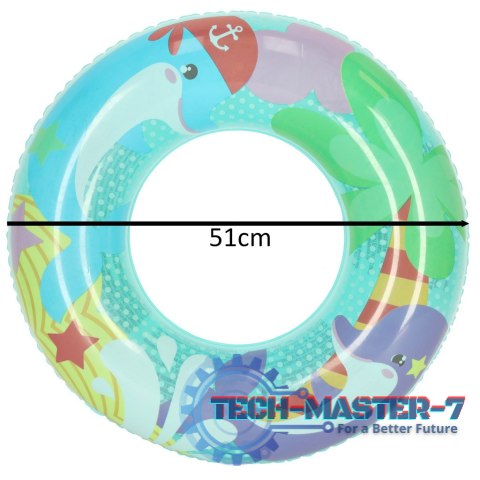Kółko do pływania koło dmuchane delfin 51cm BESTWAY 36113 Kółko do pływania koło dmuchane delfin 51cm BESTWAY 36113