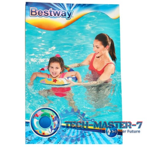 Kółko do pływania koło dmuchane delfin 51cm BESTWAY 36113 Kółko do pływania koło dmuchane delfin 51cm BESTWAY 36113