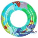 Kółko do pływania koło dmuchane delfin 51cm BESTWAY 36113