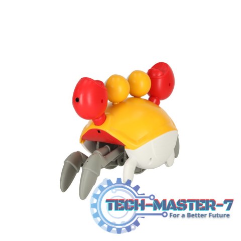 Krab uciekający pełzający czujnik interaktywna akumulator USB czerwony Krab uciekający pełzający czujnik interaktywna akumulator USB czerwony