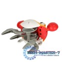 Krab uciekający pełzający czujnik interaktywna akumulator USB czerwony