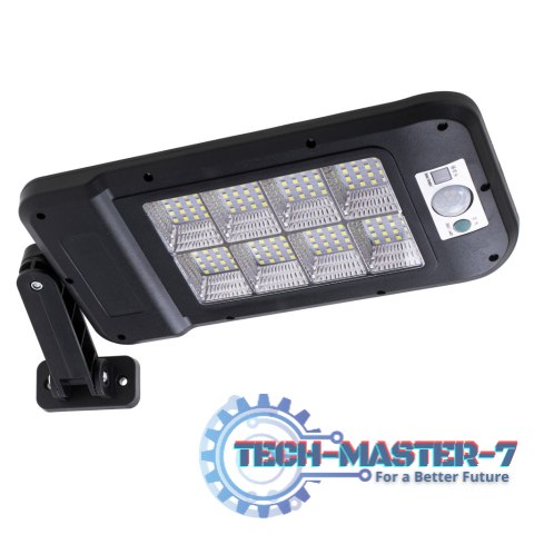 Lampa solarna latarnia ogrodowa uliczna 128LED + pilot Lampa solarna latarnia ogrodowa uliczna 128LED + pilot