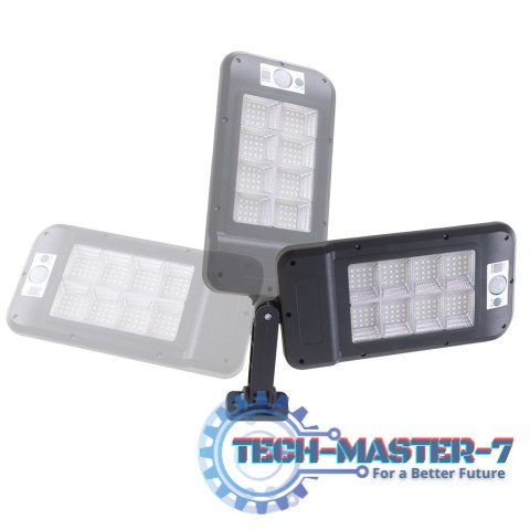 Lampa solarna latarnia ogrodowa uliczna 128LED + pilot Lampa solarna latarnia ogrodowa uliczna 128LED + pilot