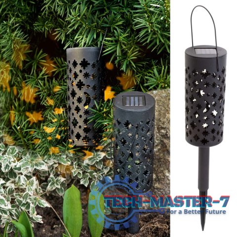 Lampa solarna ogrodowa ażurowa latarenka lampion LED czujnik zmierzchu wbijana 4szt. Lampa solarna ogrodowa ażurowa latarenka lampion LED czujnik zmierzchu wbijana 4szt.