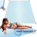 Mata plażowa koc na plażę sand free XXL 200x200cm