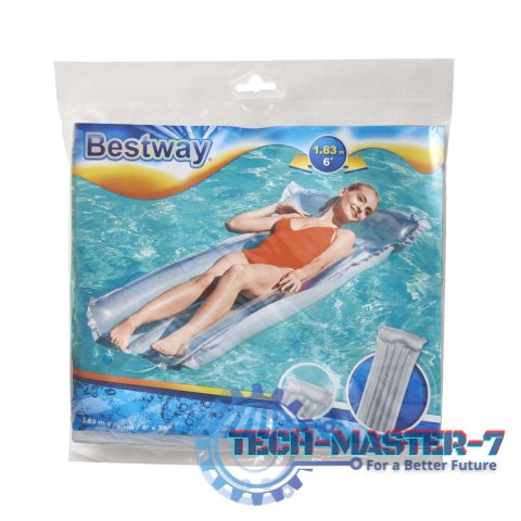 Materac dmuchany plażowy BESTWAY 44013 szary Materac dmuchany plażowy BESTWAY 44013 szary
