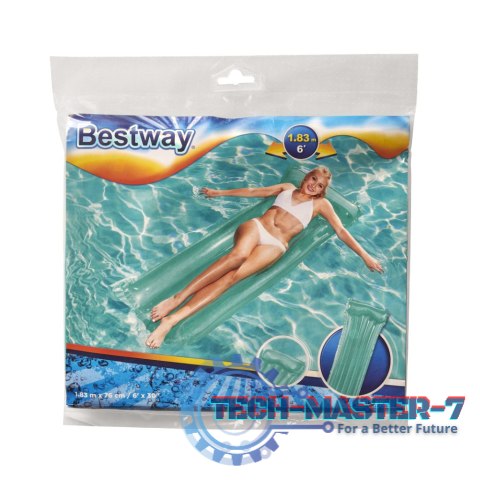 Materac dmuchany plażowy BESTWAY 44013 turkusowy Materac dmuchany plażowy BESTWAY 44013 turkusowy