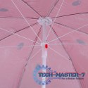 Parasol ogrodowy plażowy regulowany łamany 150cm arbuz UV