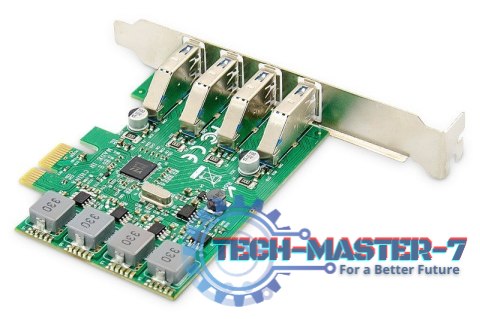 Karta rozszerzeń (Kontroler) USB 3.0 PCI Express 4xUSB 3.0 Low Profile Chipset: VL805 Karta rozszerzeń (Kontroler) USB 3.0 PCI Express 4xUSB 3.0 Low Profile Chipset: VL805