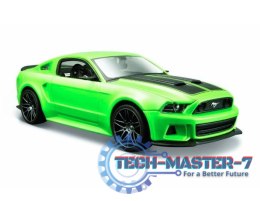 Model kompozytowy Ford Mustang Street Racer zielony 1/24