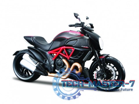 Motocykl Ducati Diavel Carbon 1/12 Motocykl Ducati Diavel Carbon 1/12