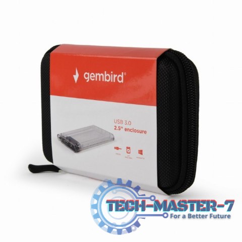Obudowa zewnętrzna 2.5 USB 3.0 przezroczysta Obudowa zewnętrzna 2.5 USB 3.0 przezroczysta
