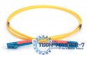 Patchcord FO Singlemode 09/125 OS2 LC-LC duplex 5m Żółty