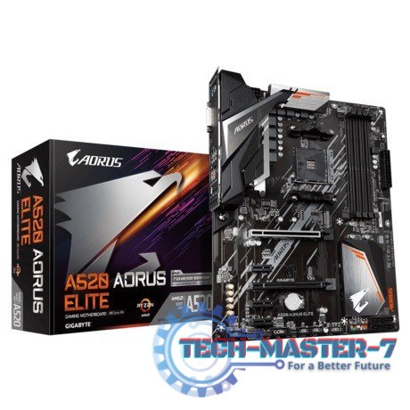 Płyta główna A520 AORUS ELITE AM4 4DDR4 HDMI/DVI M.2 ATX