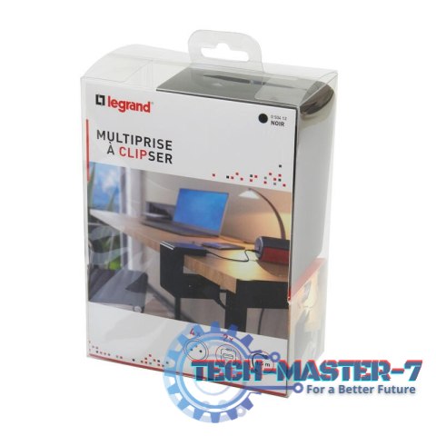 Przedłużacz klip 4x2P+Z +2USB Czarny 1,5m Przedłużacz klip 4x2P+Z +2USB Czarny 1,5m
