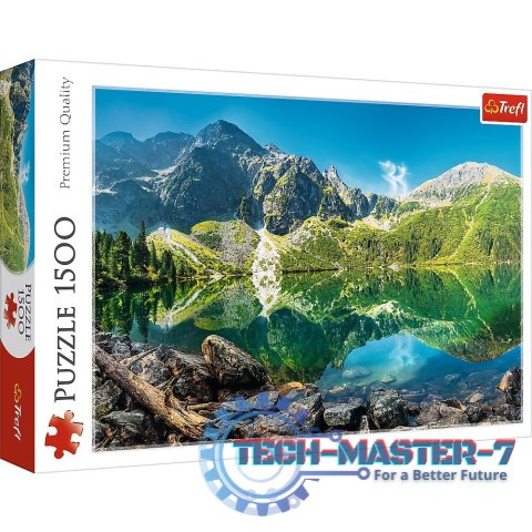 Puzzle 1500 elementów Jezioro Morskie Oko Tatry Polska