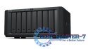 Serwer NAS DS1821+ 8x0HDD 2,2Ghz 4GB PCI-E 4x1GbE 4xUSB 2xeSATA 3Y