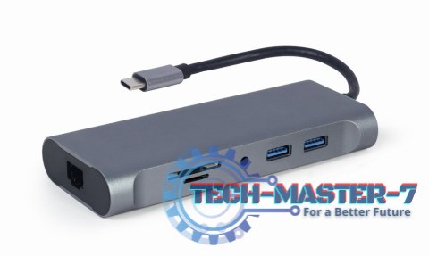 Adapter USB-C Hub USB-C PD GbE VGA HDMI 3xUSB 3.1 card audio Adapter USB-C Hub USB-C PD GbE VGA HDMI 3xUSB 3.1 card audio