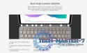 Combo Touch US iPad Pro 12,9'' 5th Gen Grey