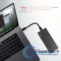 EEM2-GTR Obudowa zewnętrzna aluminiowa, USB-C 3.2 GEN 2 M.2 NVMe SSD