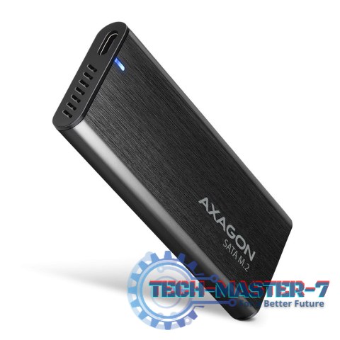 EEM2-SBC Obudowa zewnętrzna aluminiowa bezśrubowa USB-C 3.2 GEN 2 M.2 SATA SSD