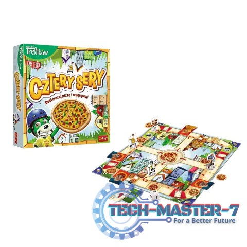 Gra Cztery sery pizza Trefliki Gra Cztery sery pizza Trefliki