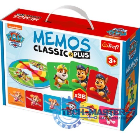 Gra Memos Classic & Plus Psi Patrol