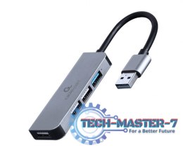 Hub 4-portowy USB (3xUSB 2.0, USB 3.1)