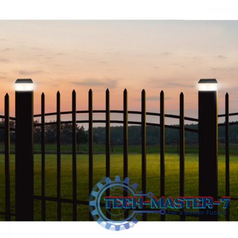 Lampa solarna na słupek 100x100 GB128 Lampa solarna na słupek 100x100 GB128