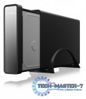 Obudowa IB-382H-C31 2,5/3,5 HDD z wbudowanym HUB 1xUSB-C, 2xUSB -A, 12V2A