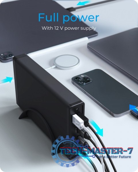 Obudowa IB-382H-C31 2,5/3,5 HDD z wbudowanym HUB 1xUSB-C, 2xUSB -A, 12V2A Obudowa IB-382H-C31 2,5/3,5 HDD z wbudowanym HUB 1xUSB-C, 2xUSB -A, 12V2A