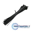 Opaski zaciskowe wielorazowe/trytytki | 7.2*350mm | Nylon UV | Czarne