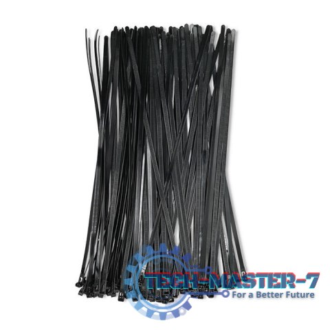 Opaski zaciskowe wielorazowe/trytytki | 7.2*350mm | Nylon UV | Czarne Opaski zaciskowe wielorazowe/trytytki | 7.2*350mm | Nylon UV | Czarne
