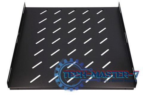 Półka 1U 500 mm czarna 19 cali Półka 1U 500 mm czarna 19 cali