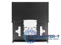Przełącznica światłowodowa 12XSC duplex/12XLC QUAD rack 19 1U czarna + akcesoria