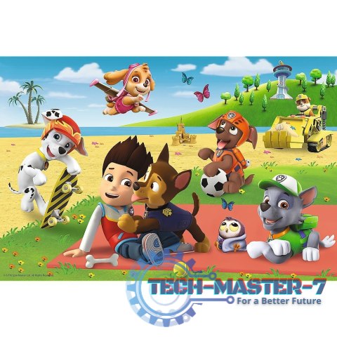 Puzzle 24 elementy MAXI Zabawa na kocu Psi Patrol Puzzle 24 elementy MAXI Zabawa na kocu Psi Patrol