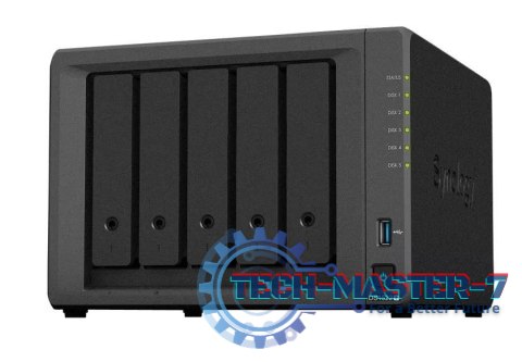 Serwer NAS DS1522+ 5x0HDD AMD Ryzen R1600 2,6Ghz 8GB 4x1GbE RJ45 3Y