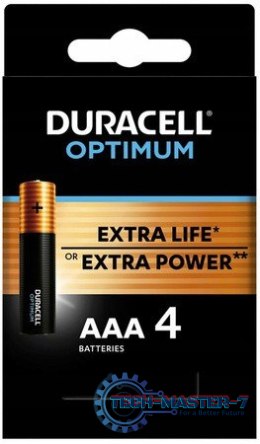 Baterie Optimum AAA LR3 blister 4 sztuki