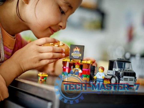Klocki City 60404 Ciężarowka z burgerami Klocki City 60404 Ciężarowka z burgerami