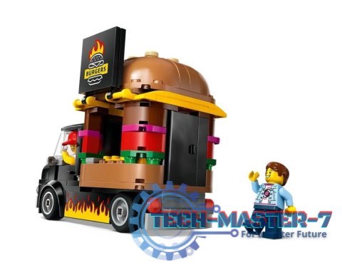 Klocki City 60404 Ciężarowka z burgerami Klocki City 60404 Ciężarowka z burgerami