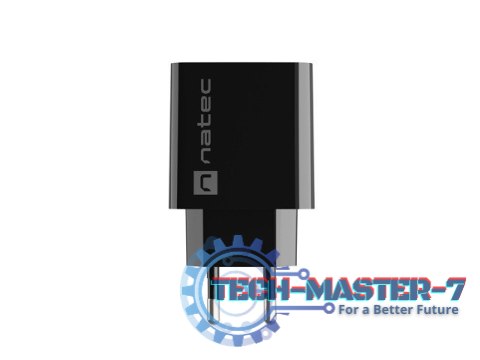 Ładowarka sieciowa Ribera 1x USB-A 18W Czarna Ładowarka sieciowa Ribera 1x USB-A 18W Czarna