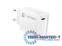 Ładowarka sieciowa Ribera 1x USB-C 20W Biała