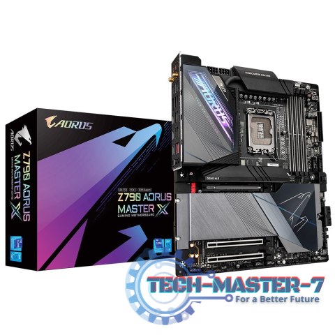 Płyta główna Z790 AORUS MASTER X s1700 4DDR5 USB/DP E-ATX Płyta główna Z790 AORUS MASTER X s1700 4DDR5 USB/DP E-ATX