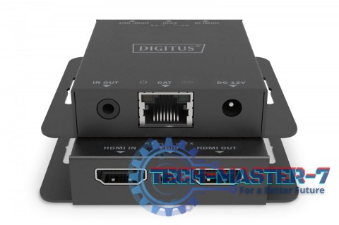 Przedłużacz/Extender HDMI 4K 30Hz 70m po skrętce Cat.5e/6/7/8 HDCP 1.4 EDID IR PoC, zestaw Przedłużacz/Extender HDMI 4K 30Hz 70m po skrętce Cat.5e/6/7/8 HDCP 1.4 EDID IR PoC, zestaw